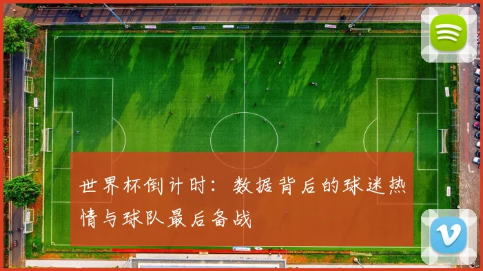 世界杯倒计时:数据背后的球迷热情与球队最后备战