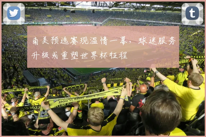 南美预选赛现温情一幕,球迷服务升级或重塑世界杯征程